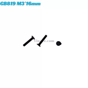 Vít KM GB819 M3*16mm Thép Carbon